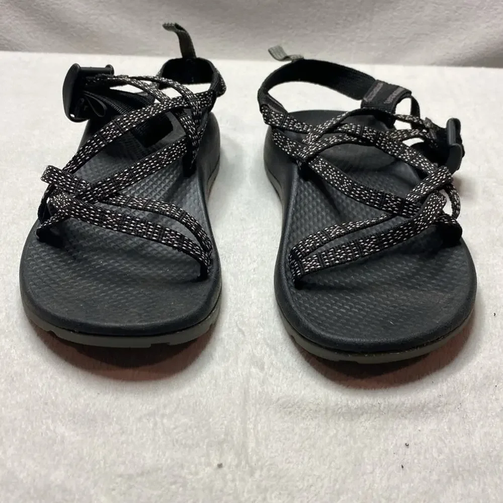 Chaco black double strap sandals size 4